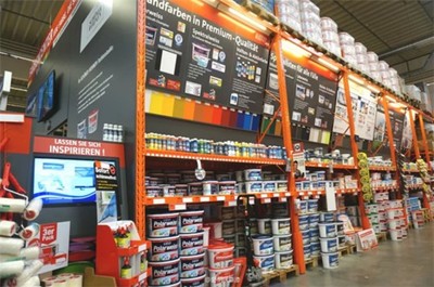 舒納沃恩歐洲行 從德國(guó)建材商超探尋原裝品質(zhì)，看日用百貨如何賦能涂料銷(xiāo)售